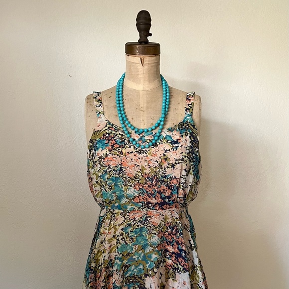 Urban Outfitters Lucca Couture floral mini dress - Picture 1 of 6